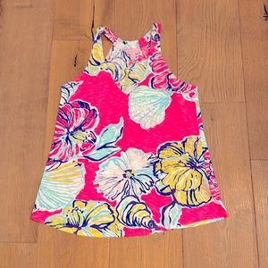 Lilly Pulitzer, pink tank top, excellent condition size extra small